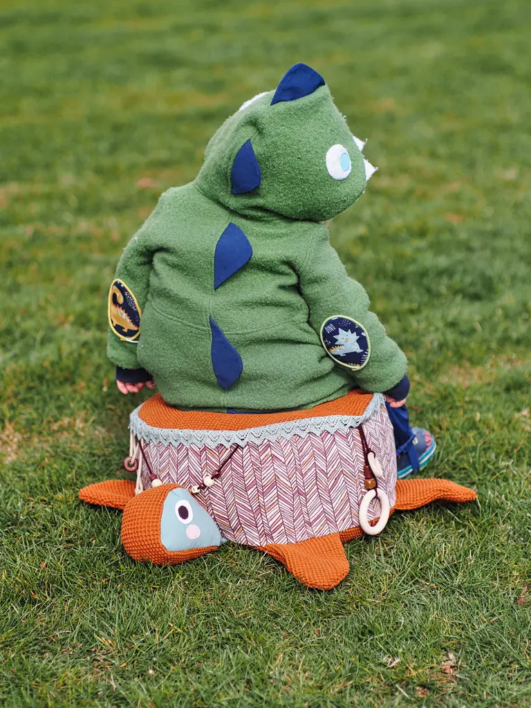 Leonie fertig mit Emma drauf